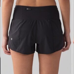 Lululemon Athletica Smooth Stride Shorts Size 10 Sporty 4”
